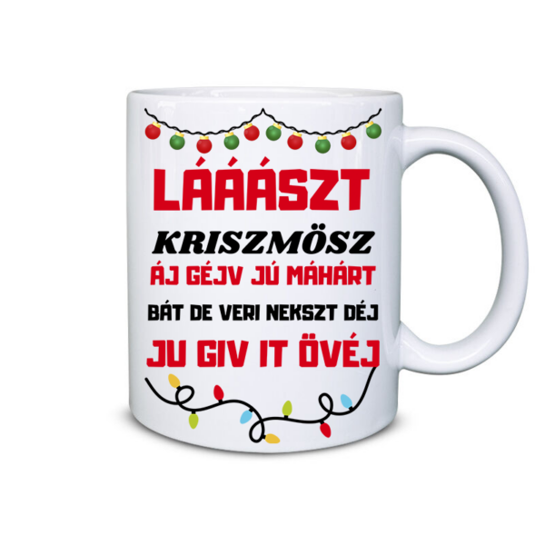 Láászt kriszmösz