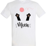 Meow kéz gombolyaggal