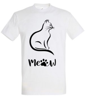 Meow ülő cica
