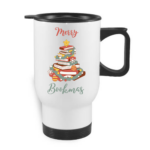 Merry bookmas könyvrakás