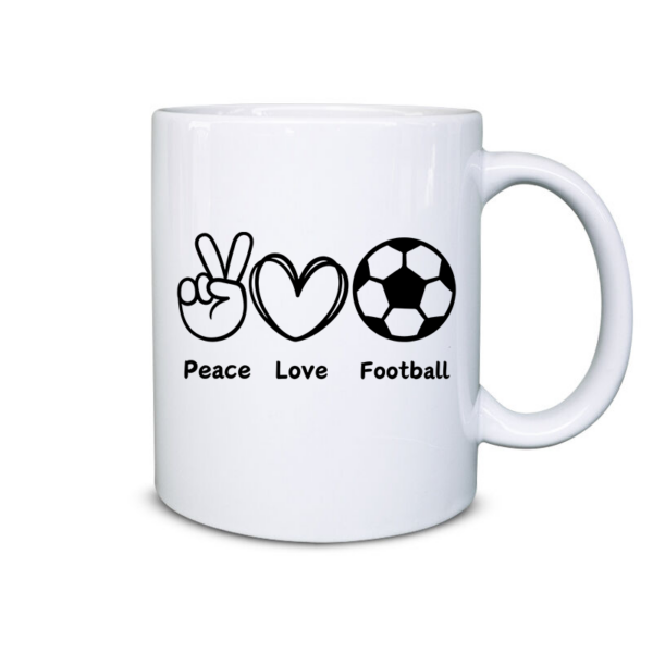 Peace love football