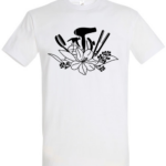 Virágos fodrászkellékek