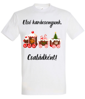 Első karácsonyunk családként vonat