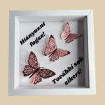 Fehér-rose gold 3D kép