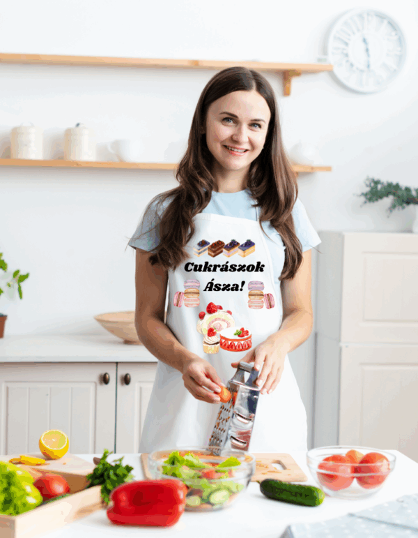 Cukrászok ásza fehér kötény