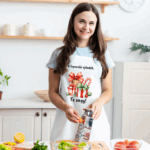 A legszebb ajándék te vagy fehér kötény