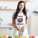 Legjobb körmös fehér kötény