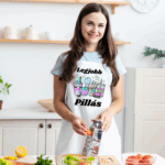 Legjobb pillás fehér kötény