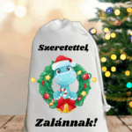 Kék dínó miki zsák