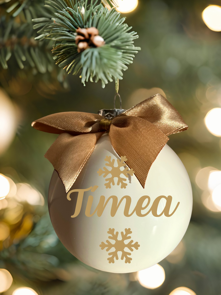 Arany gömb sablon Írott betű stílusú arany - Image 1