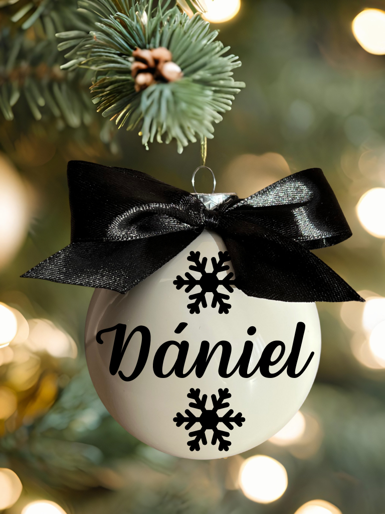 Dániel Írott betű stílusú fekete - Image 1