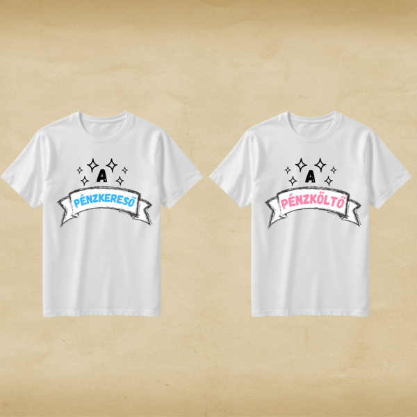Pénzkereső póló szett