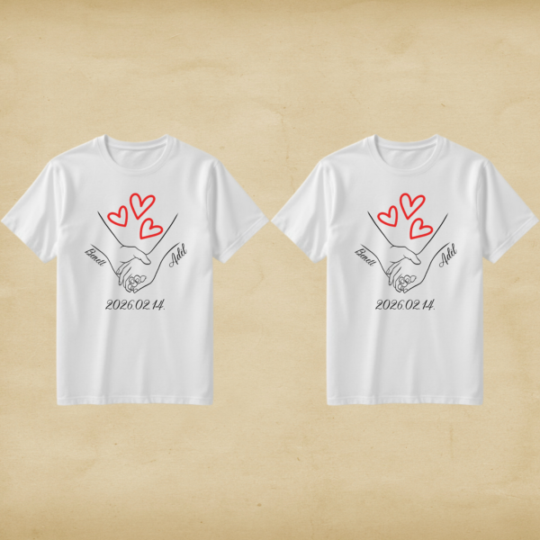 Kézfogós póló szett