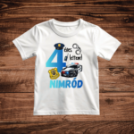 Rendőrös szülinapos gyerekpóló